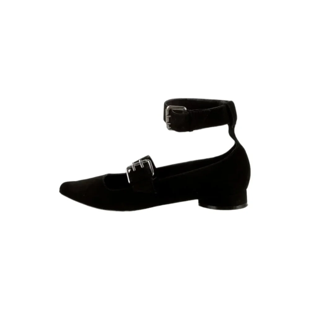 Opening Ceremony Buckle suede flats Size Eur 36/ 6 USA